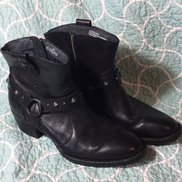 Born Shoes - Born studded ankle boots booties size 9